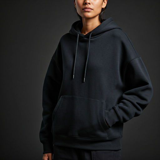 Onyx Cross Hoodie